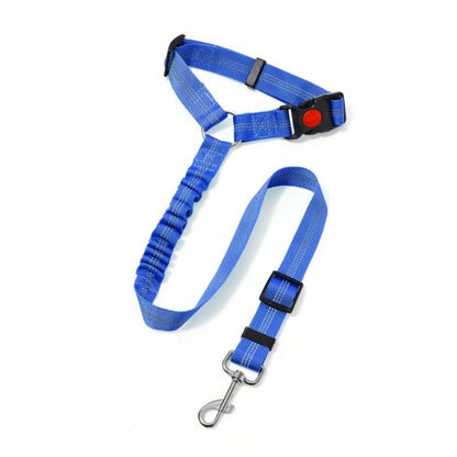 Reflective Dog Car Seat Belt Leash – Elastic Buffer for Safety and Comfort