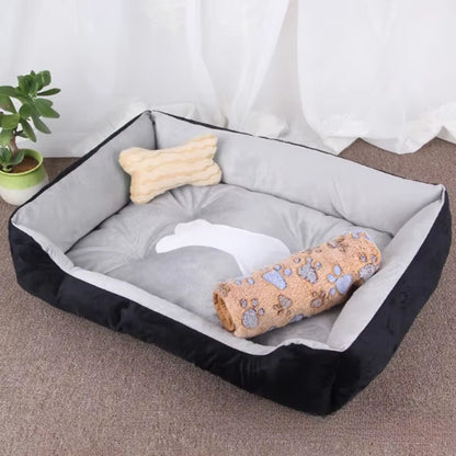 Cozy Pet Nest Bed – Warm and Comfortable Dog & Cat Bed for All Sizes