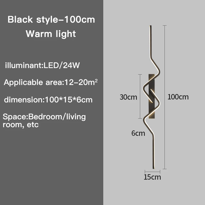 Nordic Modern Wall Light Long Decorative Lights for Corridor, Ceiling Light Home Décor Lighting Fixtures