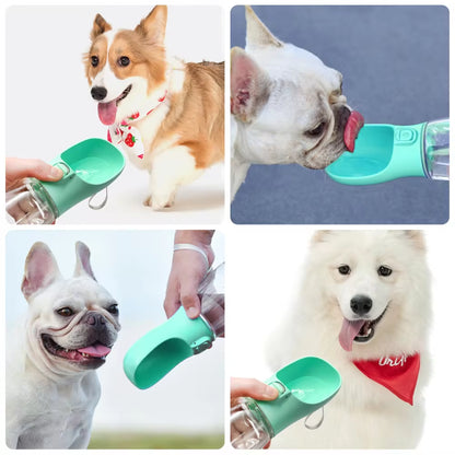 Portable Dog Water Bottle – Leakproof Outdoor Drinking Solution for Small & Large Pets