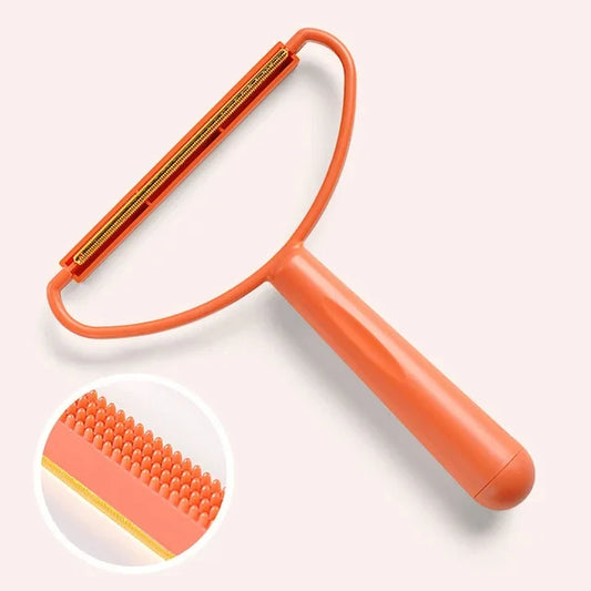 Portable Pet Hair Remover – Manual Scraper and Lint Cleaner for Cats & Dogs