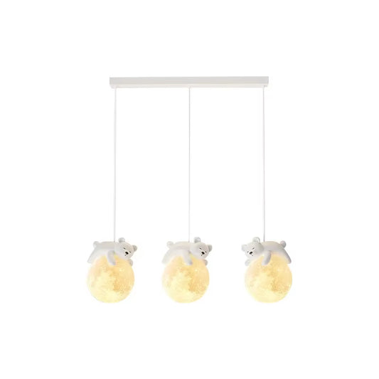 Cartoon Animal LED Chandelier – Enchanting Pendant Light for Kids' Rooms & Cozy Spaces!