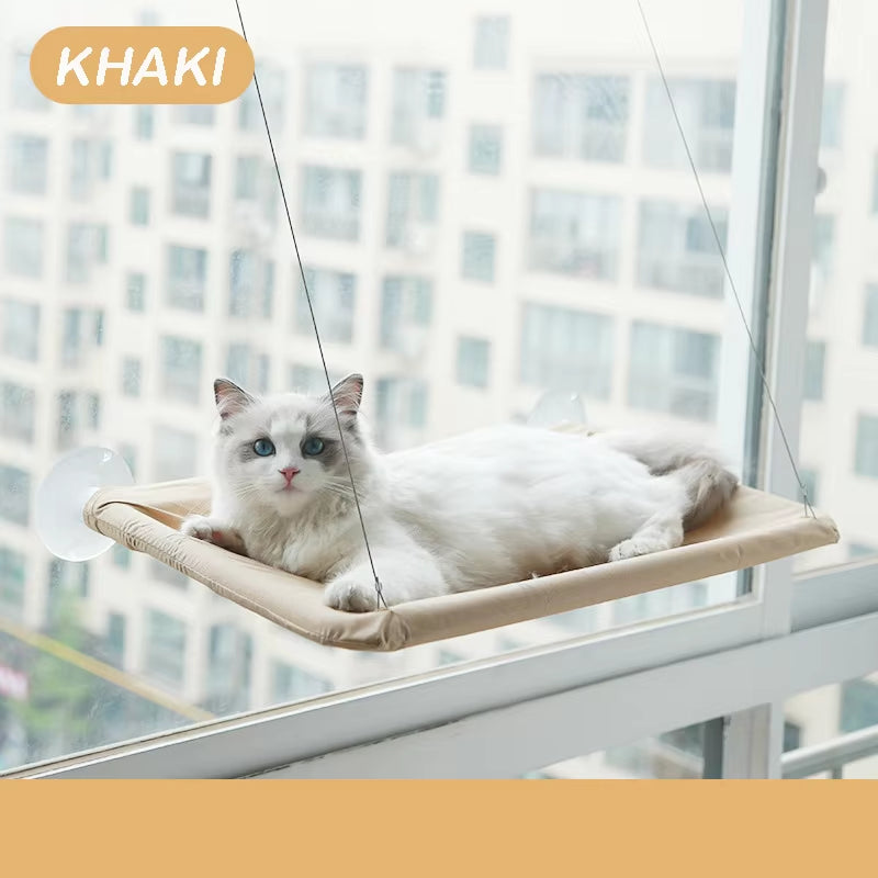 Pet Cat Hammock – Aerial Hanging Bed for Cats, Perfect Sunny Window Seat