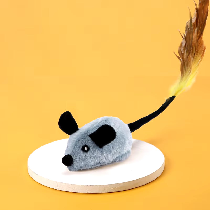 Smart Electric Running Mouse Toy – Interactive Moving Cat Teaser for Endless Fun