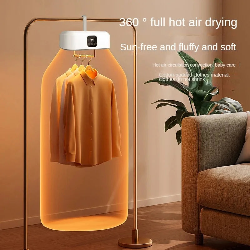 Remote Controlled Multifunctional Dryer Machine Warm Air Dryer For Clothes.