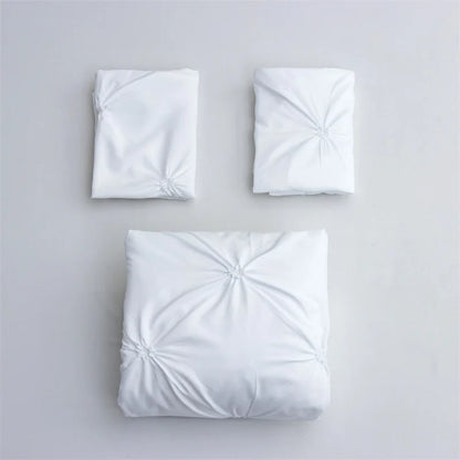 Queen 3-Piece Comfort Set in Gray - Bed in a Bag Bedding Set with Duvet Cover and Pillowcases