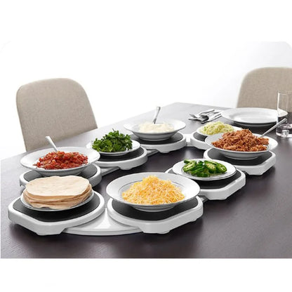 360° Rotating Kitchen Turntable – Heat-Resistant, Non-Slip, and Perfect for Dining Tables and Countertops