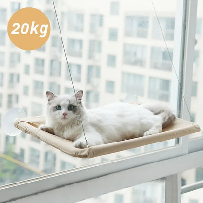 Cat Hammock 20KG – Hanging Window Bed for Comfortable Sunbathing and Climbing