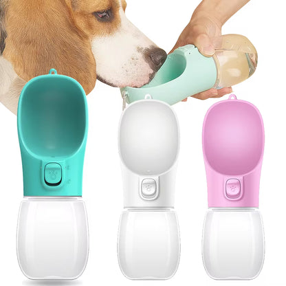 Portable Dog Water Bottle – Leakproof Outdoor Drinking Solution for Small & Large Pets