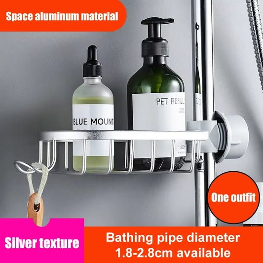 Bathroom Faucet Storage Rack Shower Soap Holder Bathroom Organization Shower Shelves Bathroom Accessories