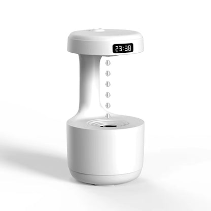 Stylish Anti-Gravity Humidifier – Quiet, Large-Capacity Air Purifier in White, Green, or Black