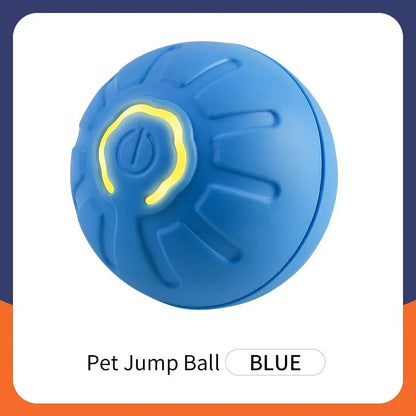 Smart Interactive Dog Toy Ball – USB-Powered Moving & Bouncing Fun for Dogs & Cats